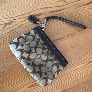 Coach wristlet